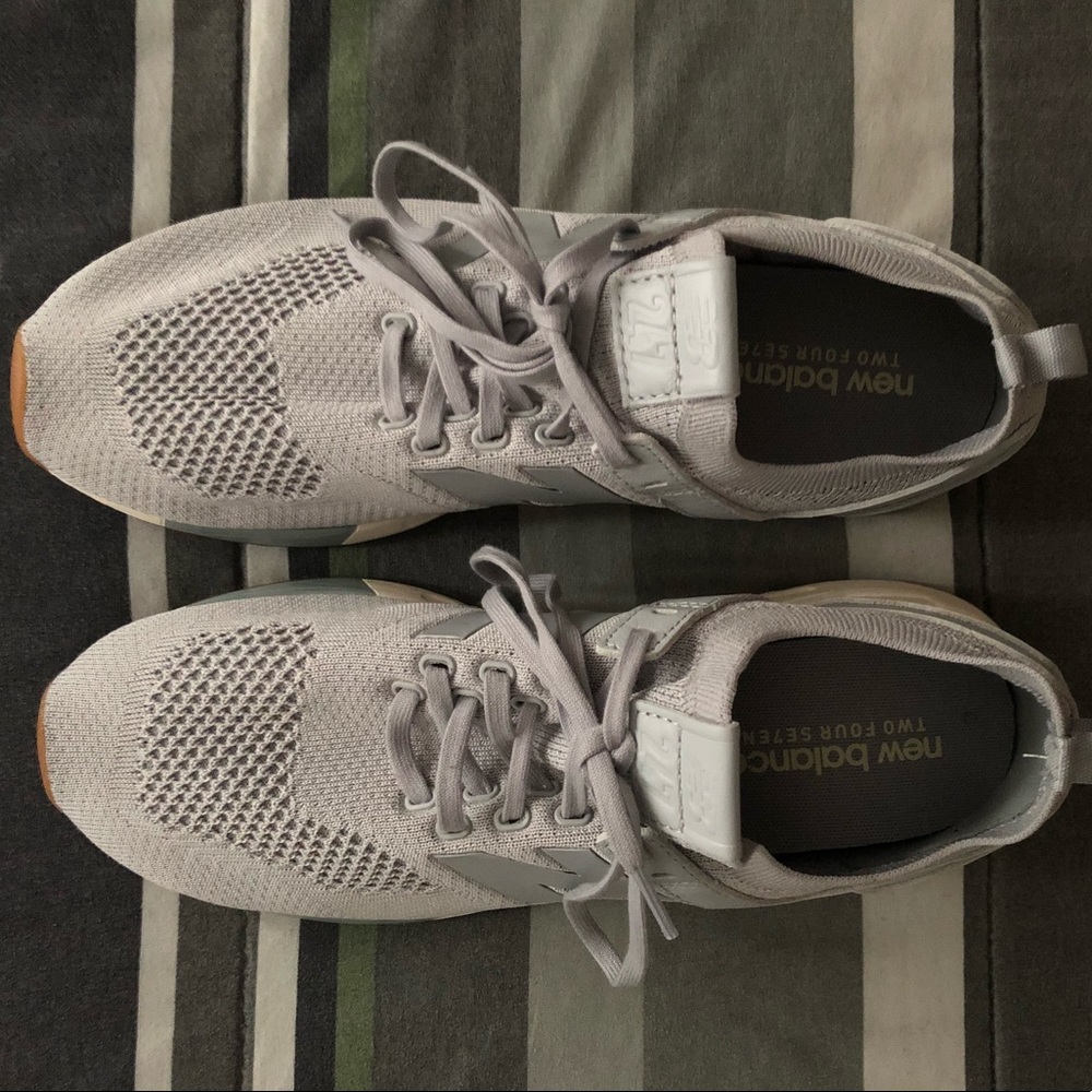 Gray New Balances, size 11 men